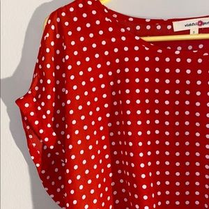 Polka Dot Blouse
